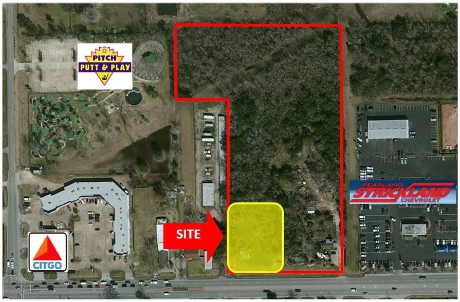 5903 W Broadway, Pearland, TX for sale - Building Photo - Image 1 of 1