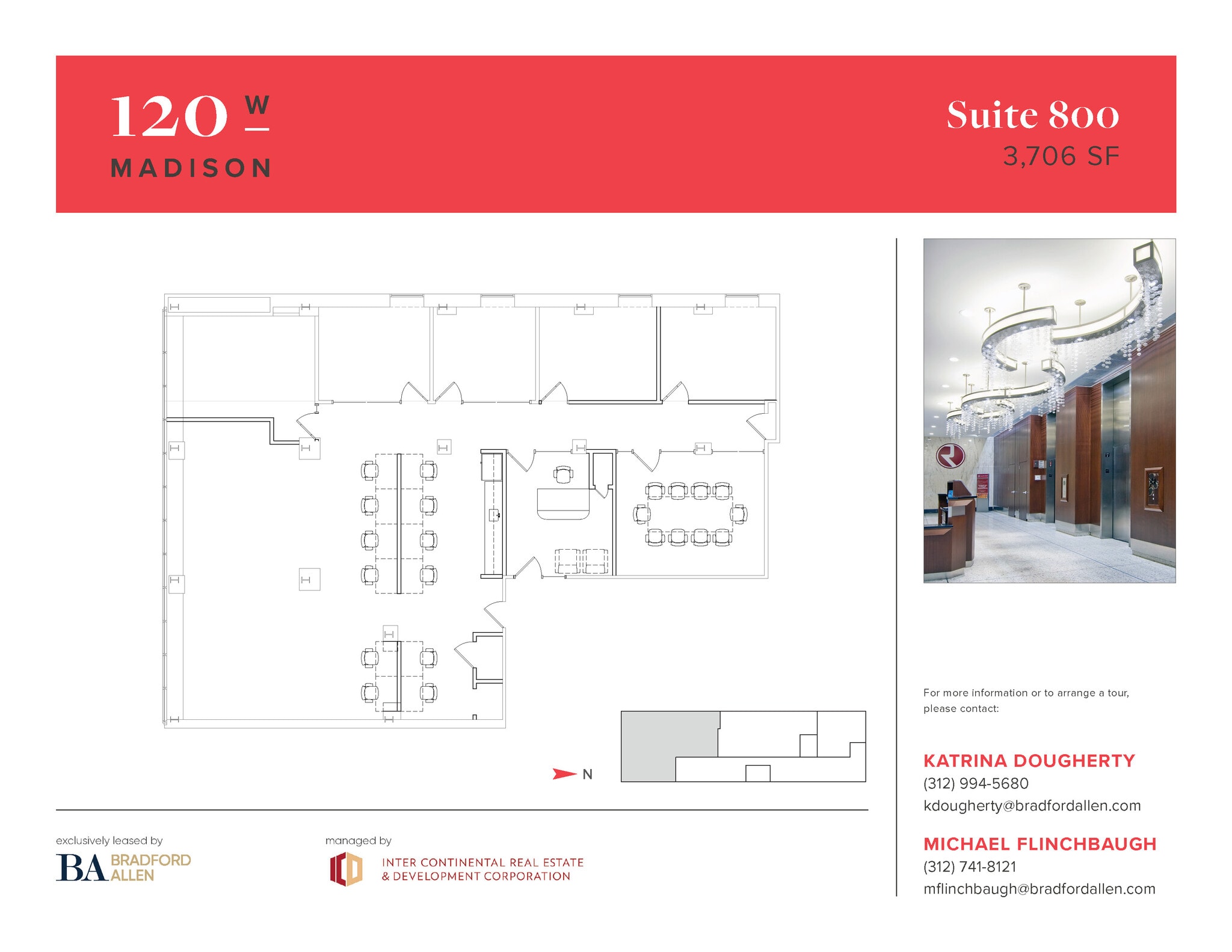 120 W Madison St, Chicago, IL for lease Floor Plan- Image 1 of 3