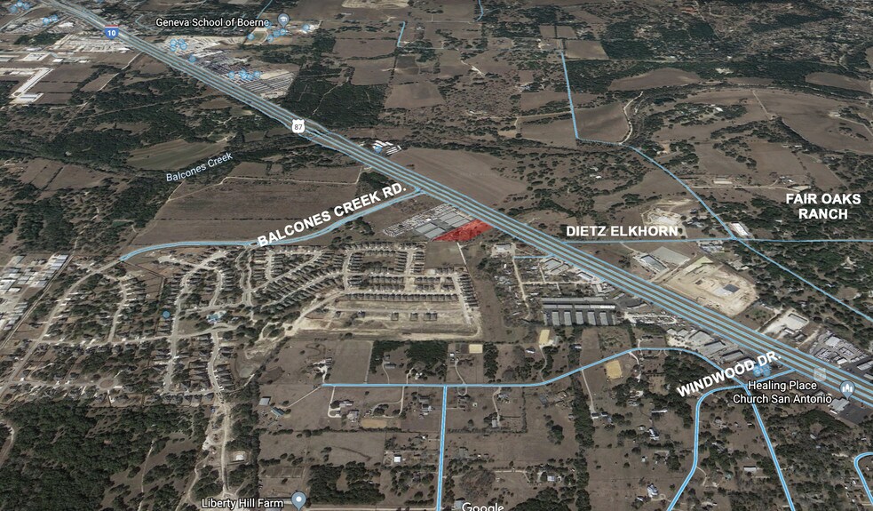 29217 W IH 10, Boerne, TX for sale - Goad Map - Image 1 of 1