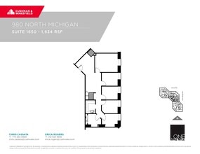 980 N Michigan Ave, Chicago, IL for lease Floor Plan- Image 1 of 1