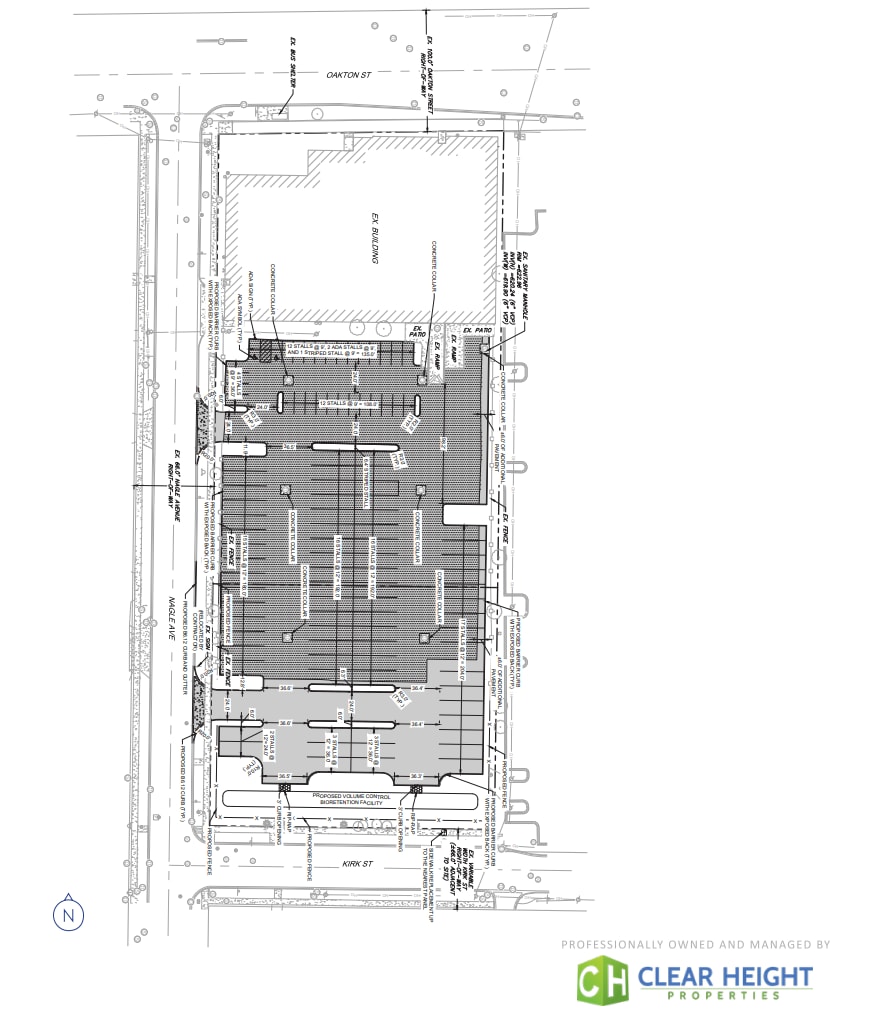 6401 Oakton St, Morton Grove, IL for lease Site Plan- Image 1 of 1