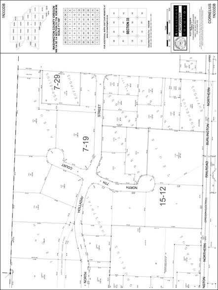 495 NE Holladay St, Cornelius, OR for lease - Plat Map - Image 3 of 6