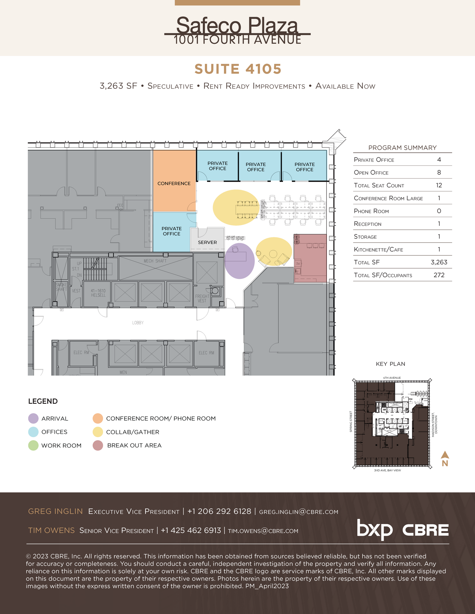 1001 4th Ave, Seattle, WA for lease Floor Plan- Image 1 of 1