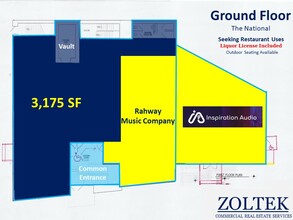 1420 Irving St, Rahway, NJ for lease Floor Plan- Image 1 of 2