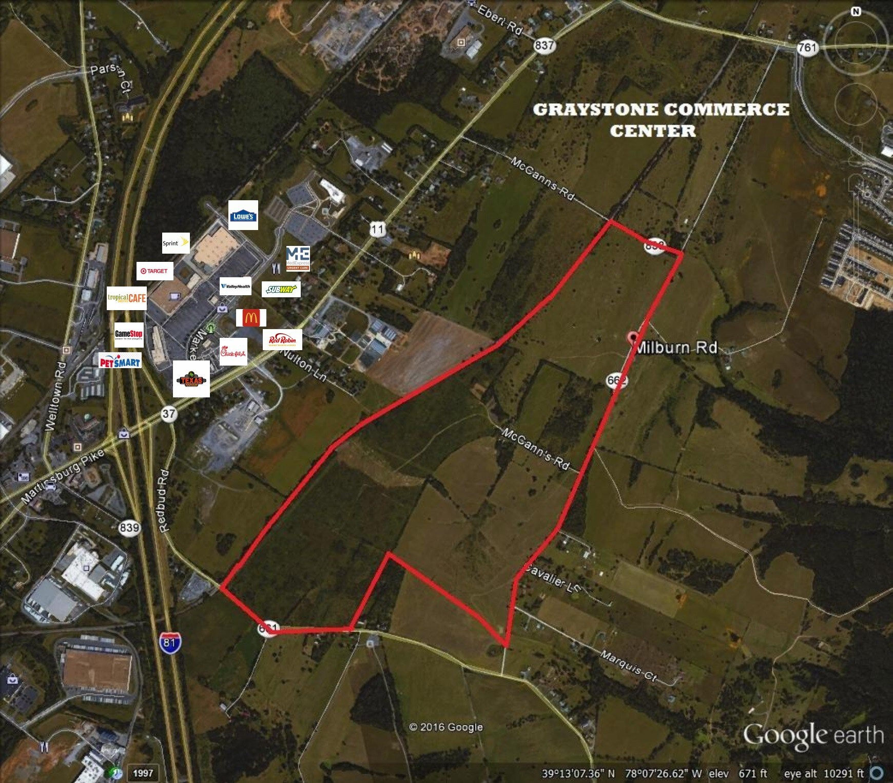 N & Snowden Bridge Blvd, Stephenson, VA 22603 Graystone