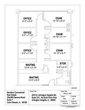 2010 S Arlington Heights Rd, Arlington Heights, IL for lease Floor Plan- Image 1 of 1