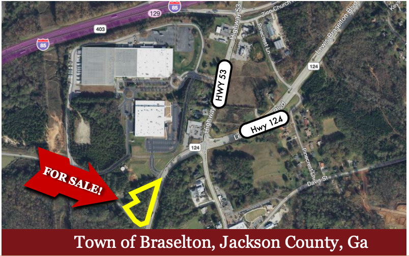 Ga. Hwy. 124, Braselton, GA for sale - Building Photo - Image 1 of 1