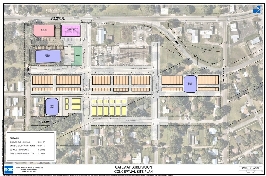 38430 A Ave, Zephyrhills, FL for sale - Site Plan - Image 1 of 4