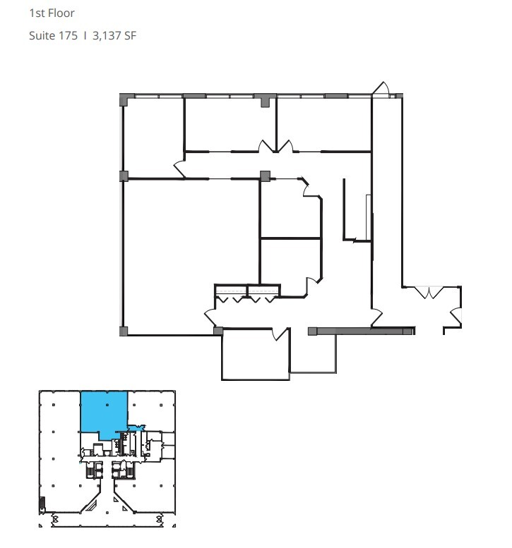 55 Shuman Blvd, Naperville, IL for lease Floor Plan- Image 1 of 1