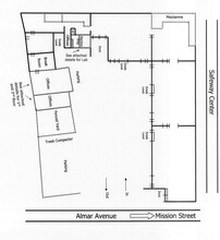 831 Almar Ave, Santa Cruz, CA for lease Floor Plan- Image 1 of 1