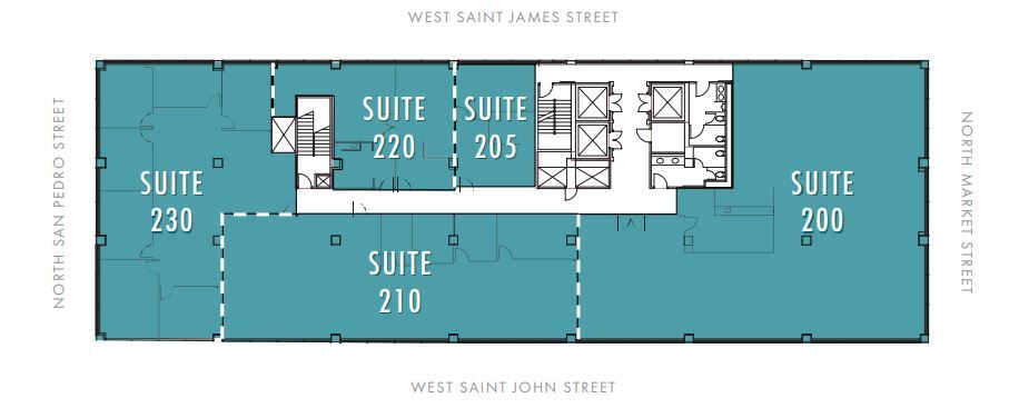 111 W Saint John St, San Jose, CA for lease Floor Plan- Image 1 of 1