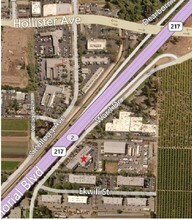 600 Ward Dr, Santa Barbara, CA - AERIAL  map view