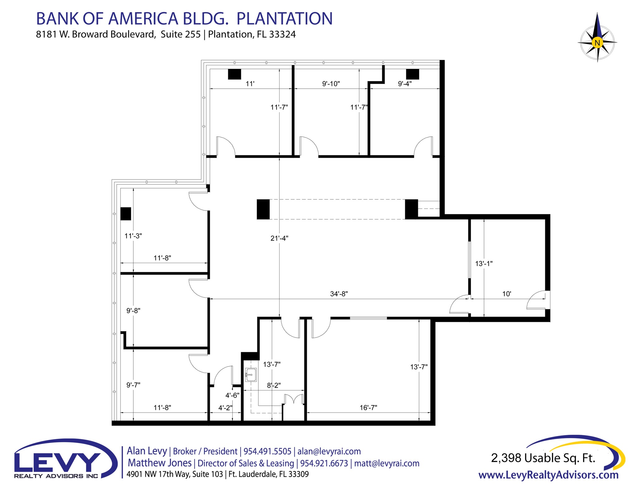 8181 W Broward Blvd, Plantation, FL for lease Site Plan- Image 1 of 15