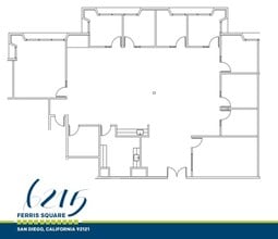 6215 Ferris Sq, San Diego, CA for lease Floor Plan- Image 1 of 2