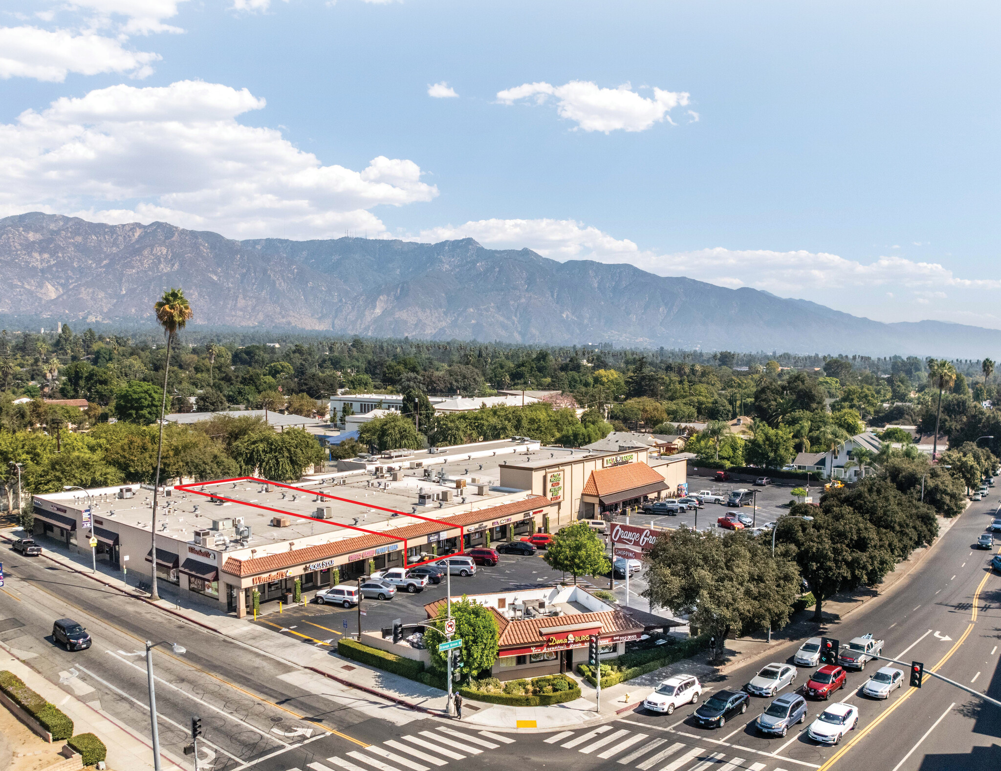 475 Orange Grove, Pasadena, CA for lease Aerial- Image 1 of 10