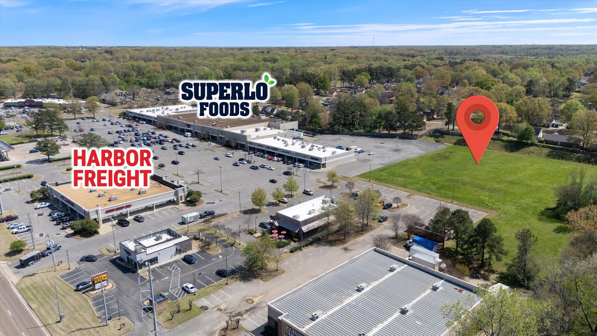 38 Goodman Rd E, Southaven, MS for sale Aerial- Image 1 of 16