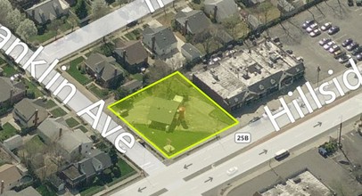 938 Hillside Ave, New Hyde Park, NY - aerial  map view