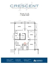 8490 E Crescent Pky, Greenwood Village, CO for lease Floor Plan- Image 1 of 1