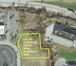 Lot #15 Patriot Blvd., Austintown, OH - aerial  map view - Image1