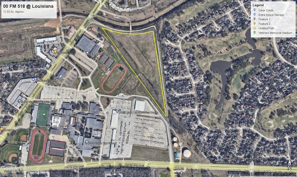 00 FM 518 @ Louisiana, League City, TX for sale - Building Photo - Image 2 of 6