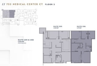 752 Medical Center Ct, Chula Vista, CA for lease Floor Plan- Image 1 of 1