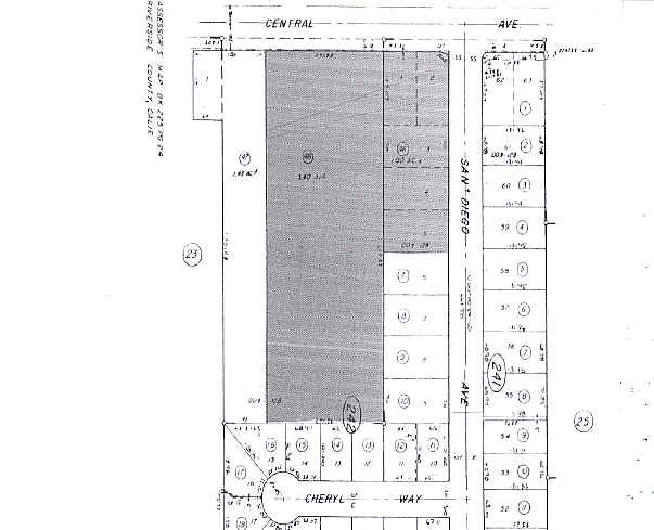 3590 Central Ave, Riverside, CA for sale - Plat Map - Image 3 of 3