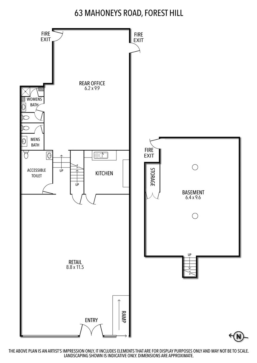 63-67 Mahoneys Rd, Forest Hill for lease Floor Plan- Image 1 of 4
