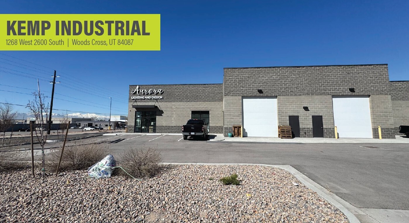 1268 W 2600 S, Woods Cross, UT for lease Building Photo- Image 1 of 5