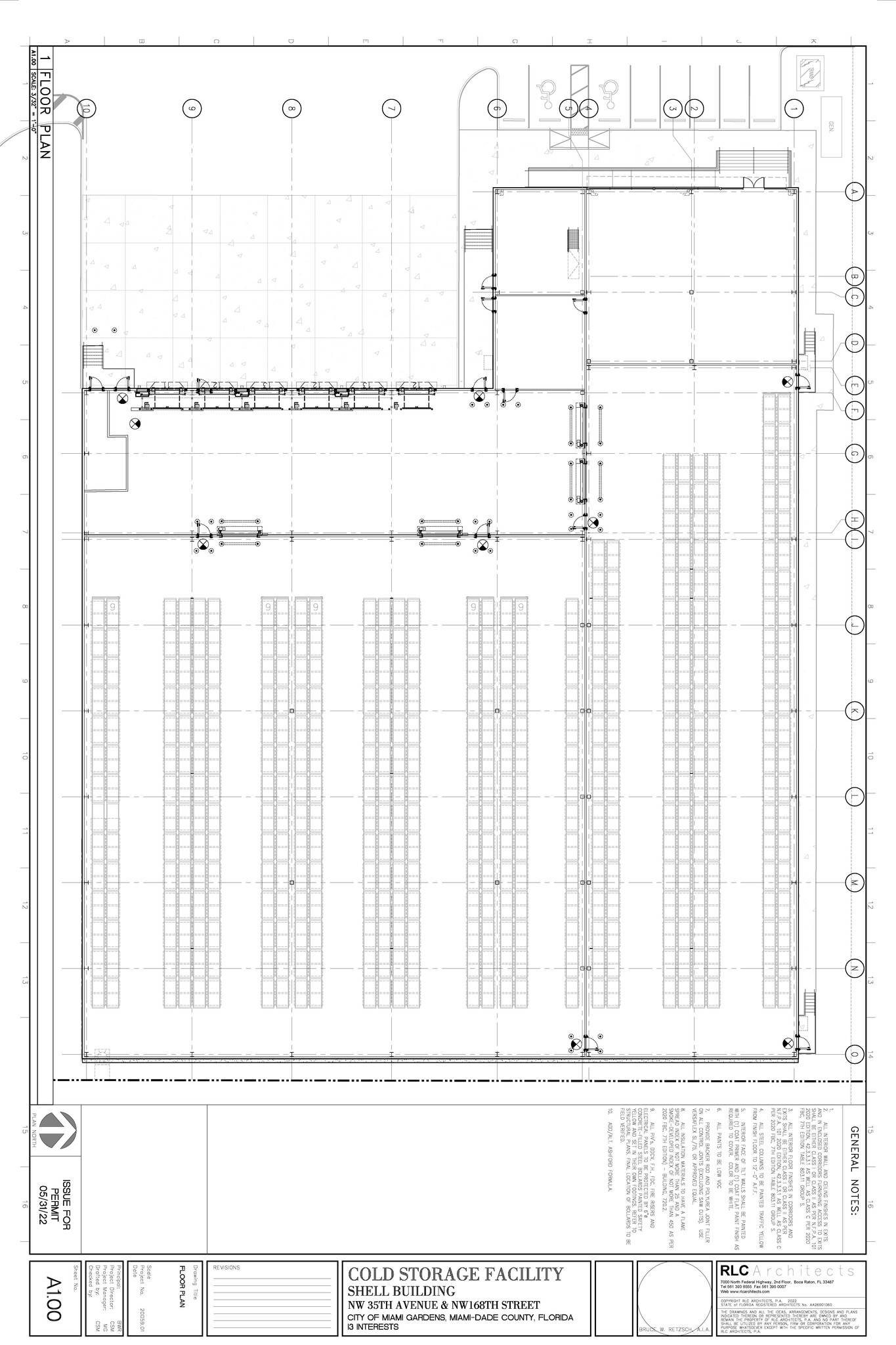 3485 NW 168th St, Miami Gardens, FL for lease Floor Plan- Image 1 of 5