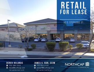 More details for 90 S Stephanie St, Henderson, NV - Retail for Lease