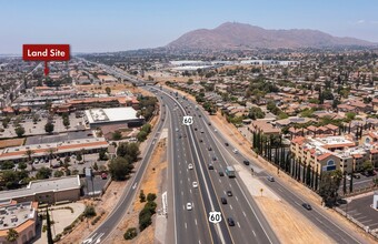 24454 Sunnymead Blvd, Moreno Valley, CA - aerial  map view