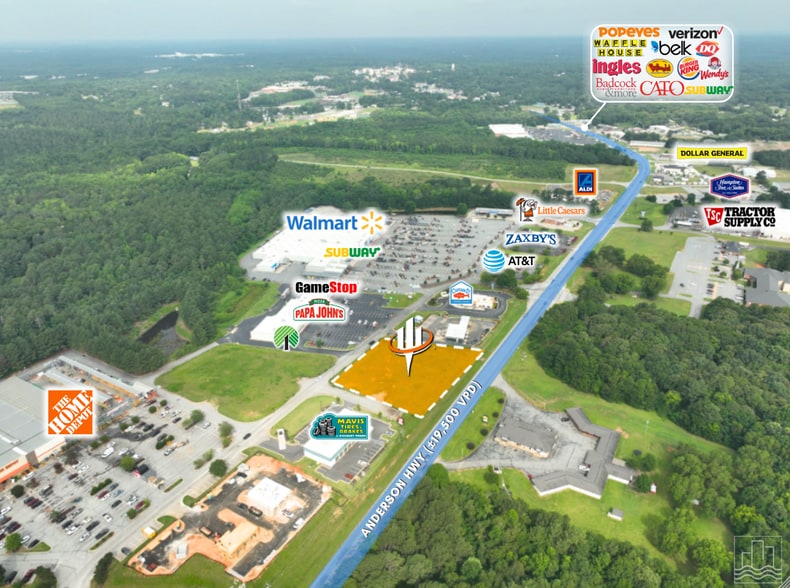 1700 Anderson Hwy, Hartwell, GA for sale - Building Photo - Image 3 of 11