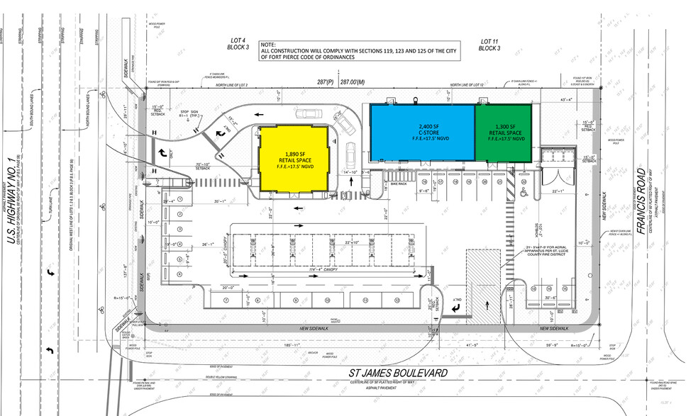 3810 S US Highway 1, Fort Pierce, FL for lease - Site Plan - Image 2 of 2