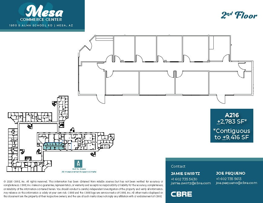 1930 S Alma School Rd, Mesa, AZ for lease Floor Plan- Image 1 of 7