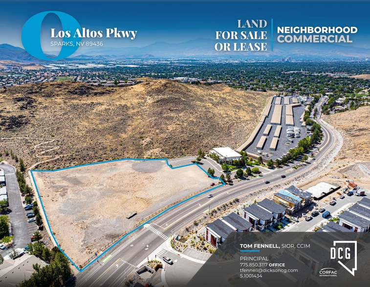 Los Altos Parkway - Land, Sparks, NV for sale - Building Photo - Image 1 of 10