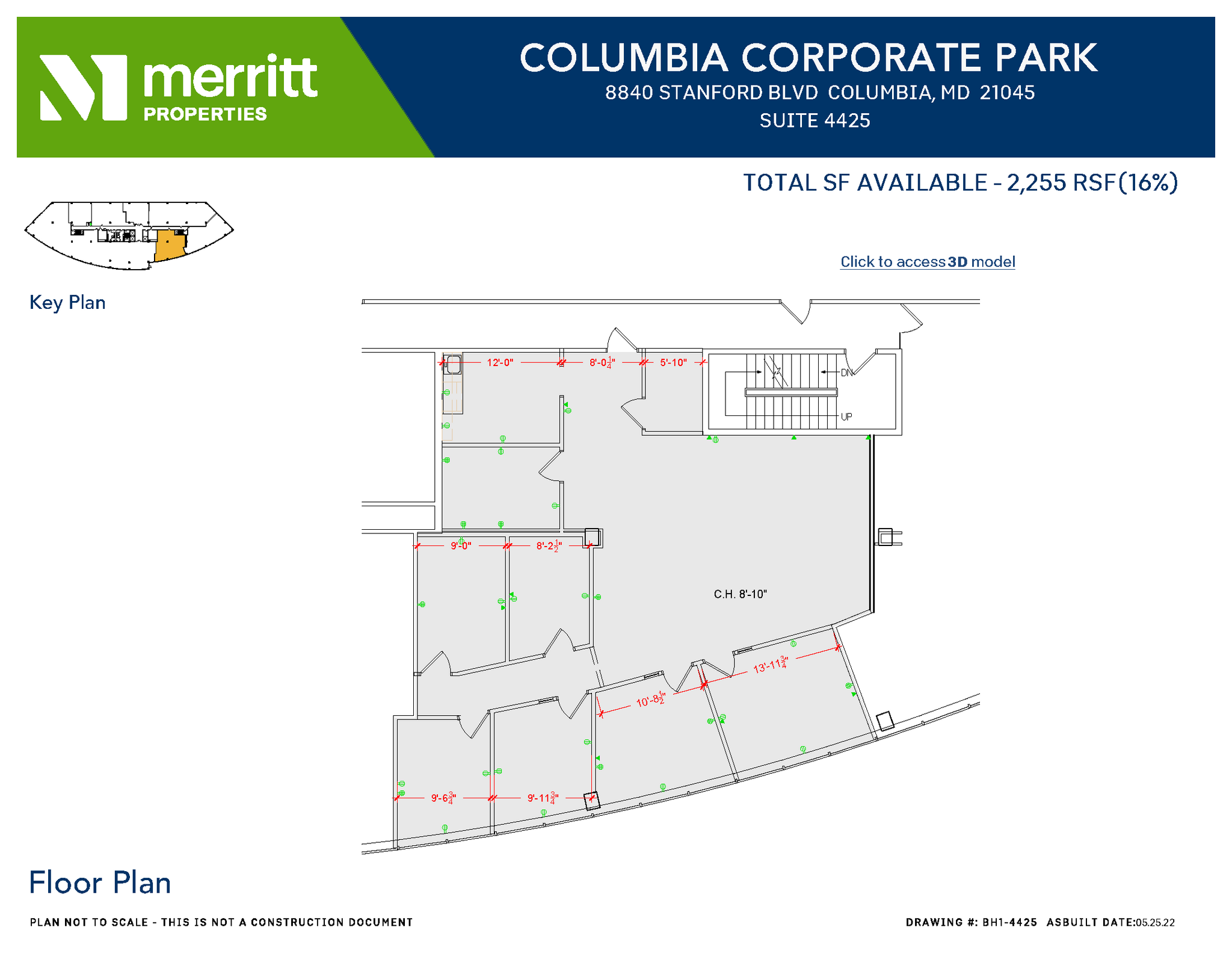 8830 Stanford Blvd, Columbia, MD for lease Floor Plan- Image 1 of 1