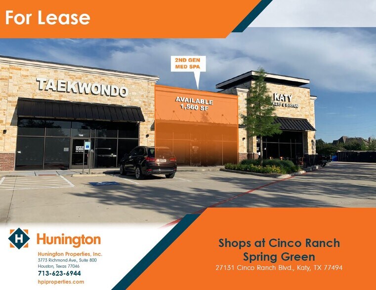 27131 Cinco Ranch Blvd, Katy, TX 77494 Retail for Lease