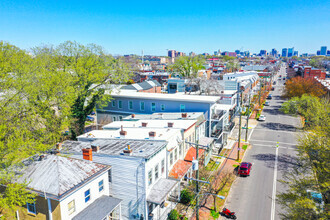 2100 W Cary St, Richmond, VA - aerial  map view