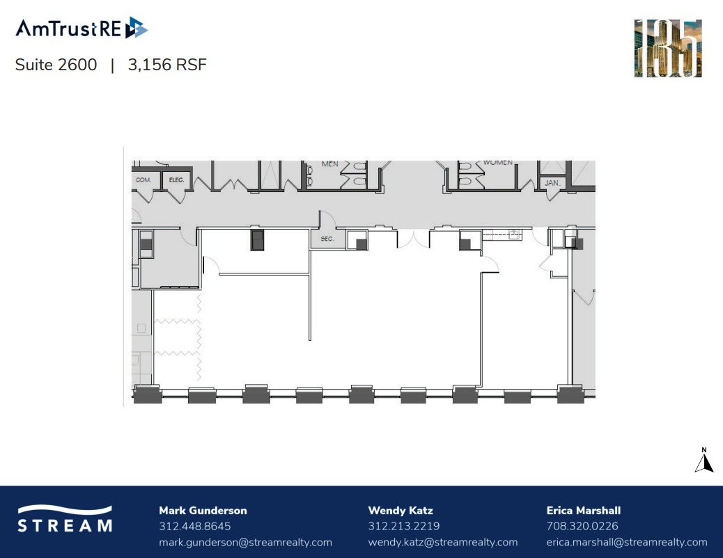 135 S LaSalle St, Chicago, IL for lease Floor Plan- Image 1 of 1