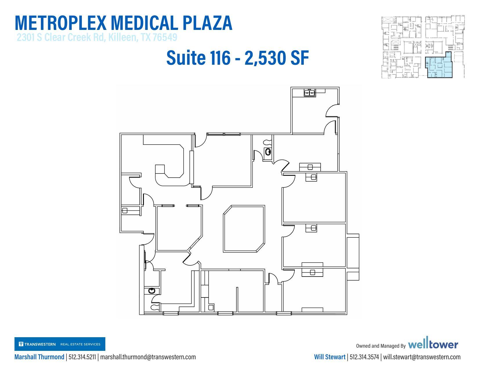 2301 S Clear Creek Rd, Killeen, TX for lease Floor Plan- Image 1 of 1