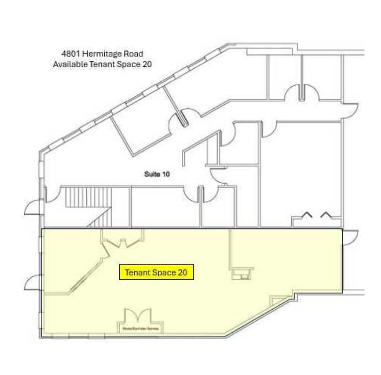 4801 Hermitage Rd, Richmond, VA for lease Floor Plan- Image 1 of 1