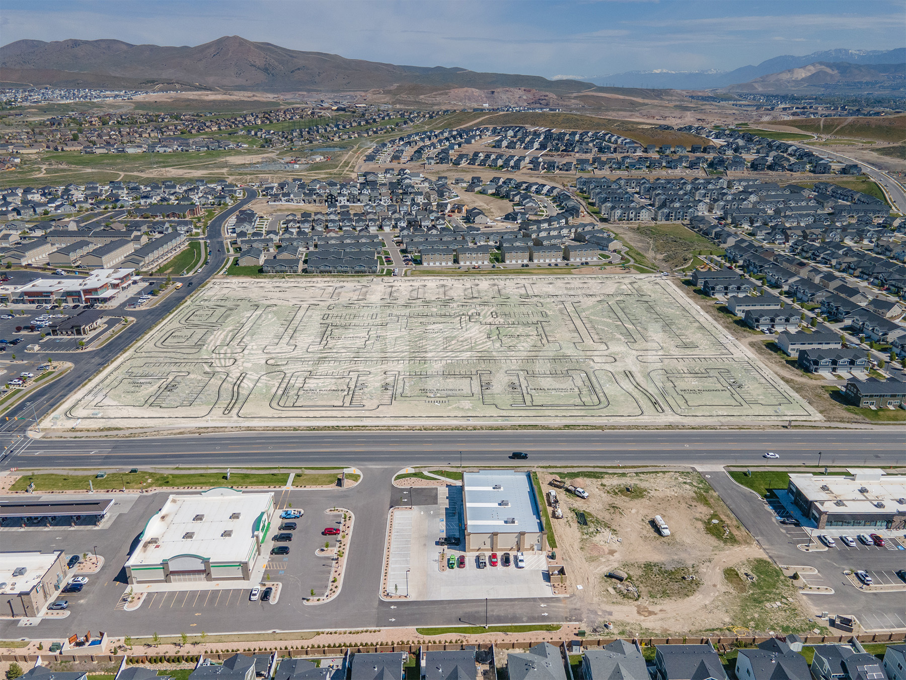 4165 E Pony Express Pkwy, Eagle Mountain, UT for lease Building Photo- Image 1 of 2