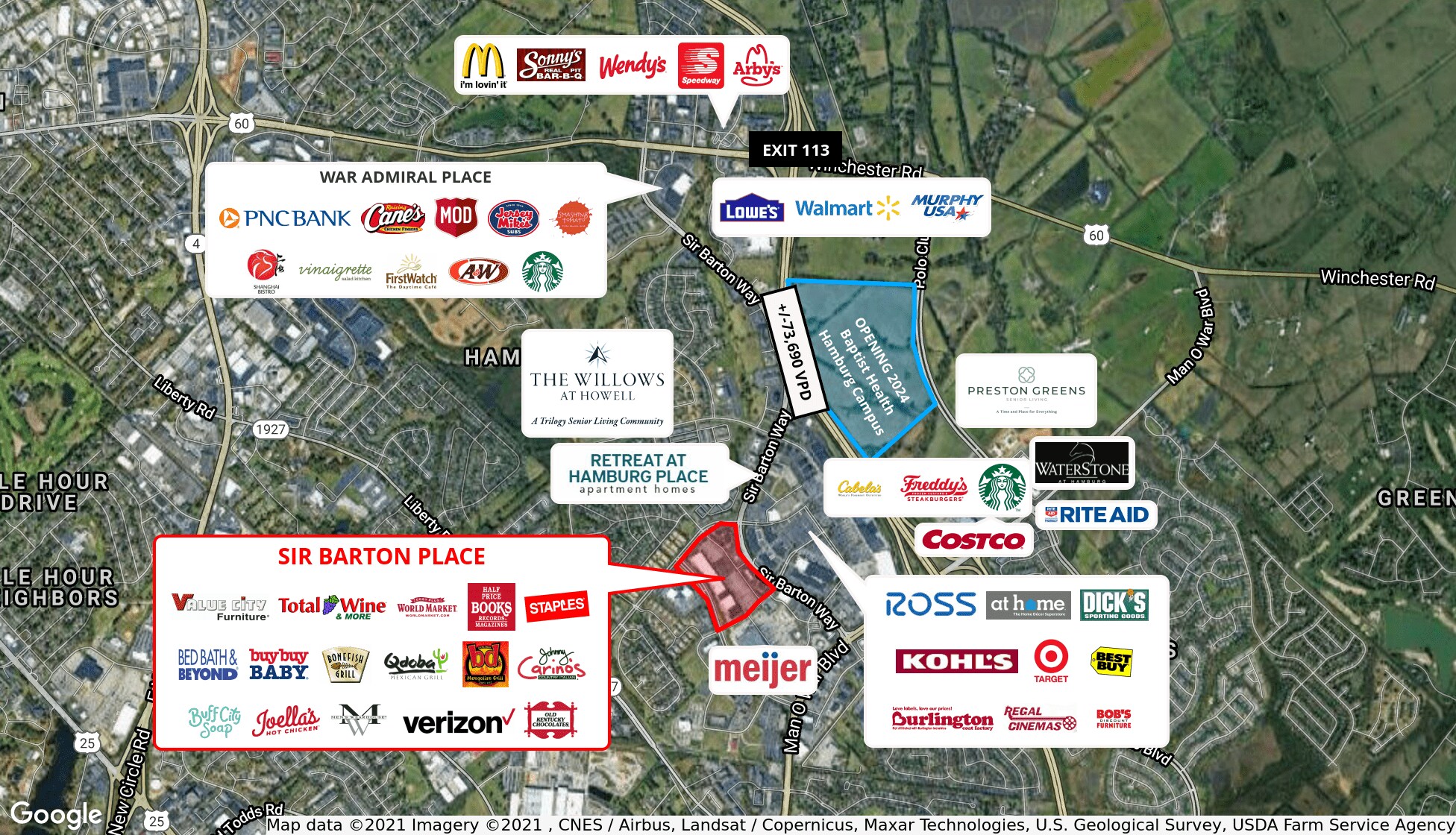 2321 Sir Barton Way, Lexington, KY 40509 Sir Barton Place