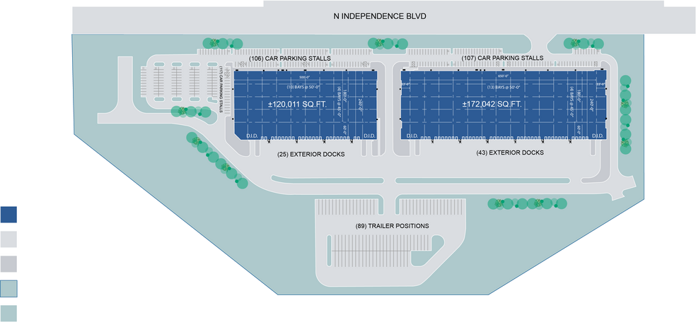 757 N Independence Blvd, Romeoville, IL for lease - Site Plan - Image 1 of 4
