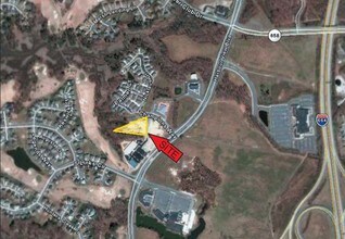 1033 Champions Way, Suffolk, VA - aerial  map view