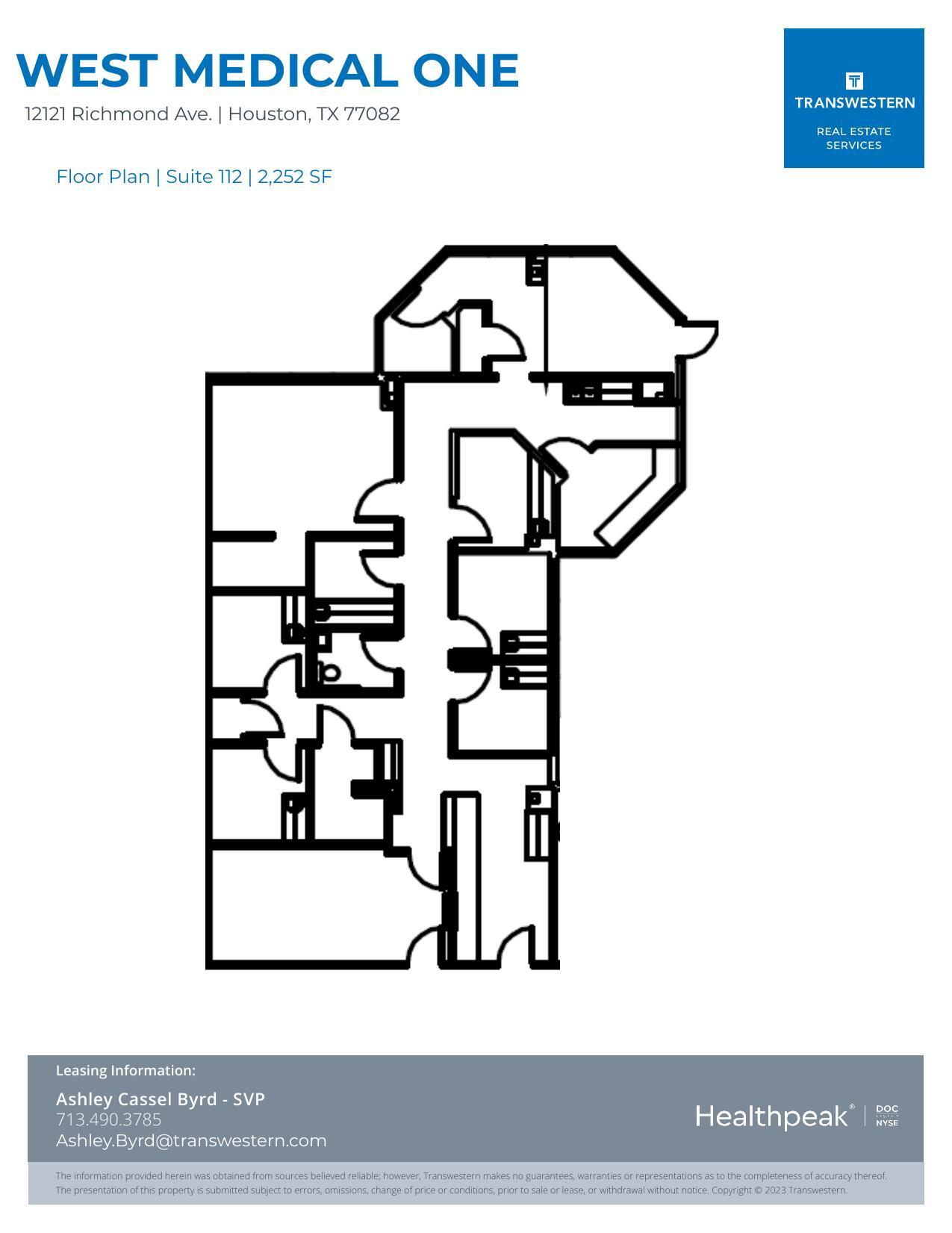 12121 Richmond Ave, Houston, TX for lease Floor Plan- Image 1 of 1
