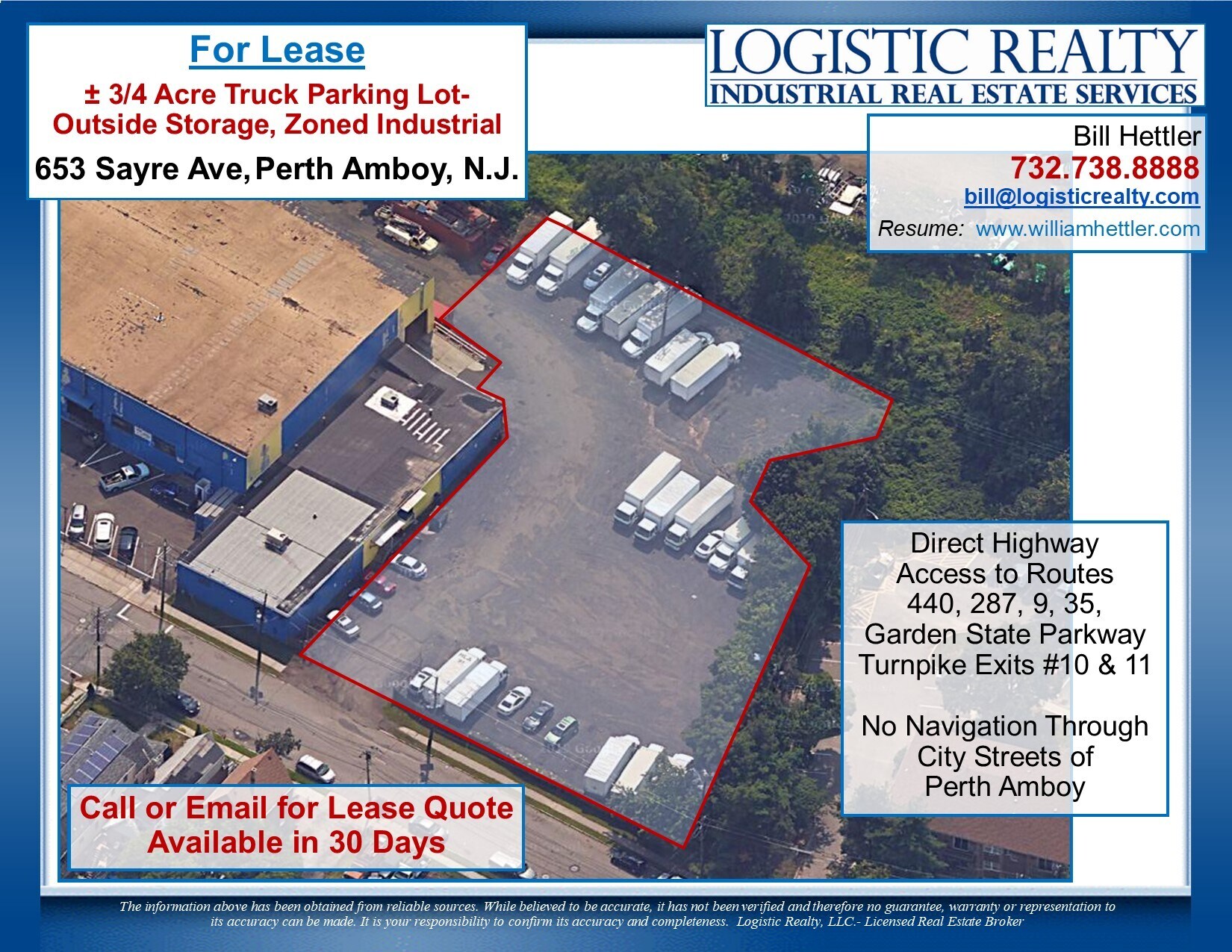 611653 Sayre Ave, Perth Amboy, NJ 08861 for Lease
