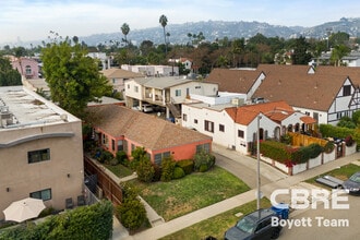833 N Poinsettia Pl, Los Angeles, CA - AERIAL  map view - Image1