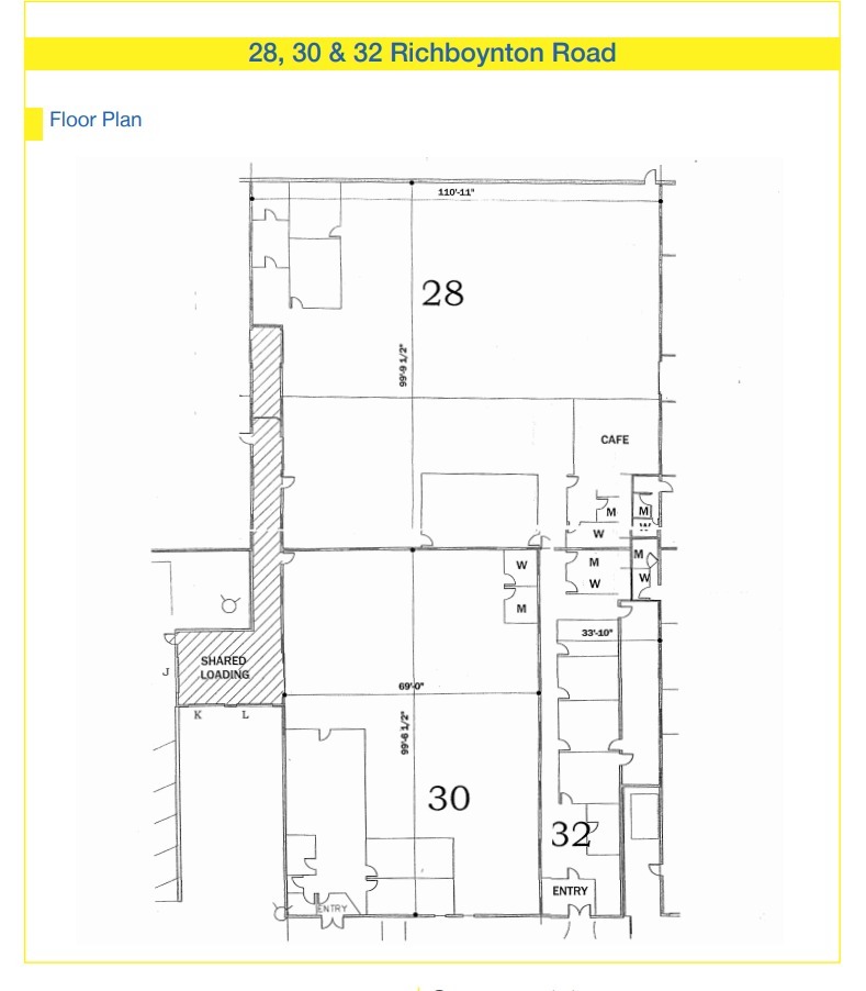 22-44 Richboynton Rd, Dover, NJ for lease Floor Plan- Image 1 of 1