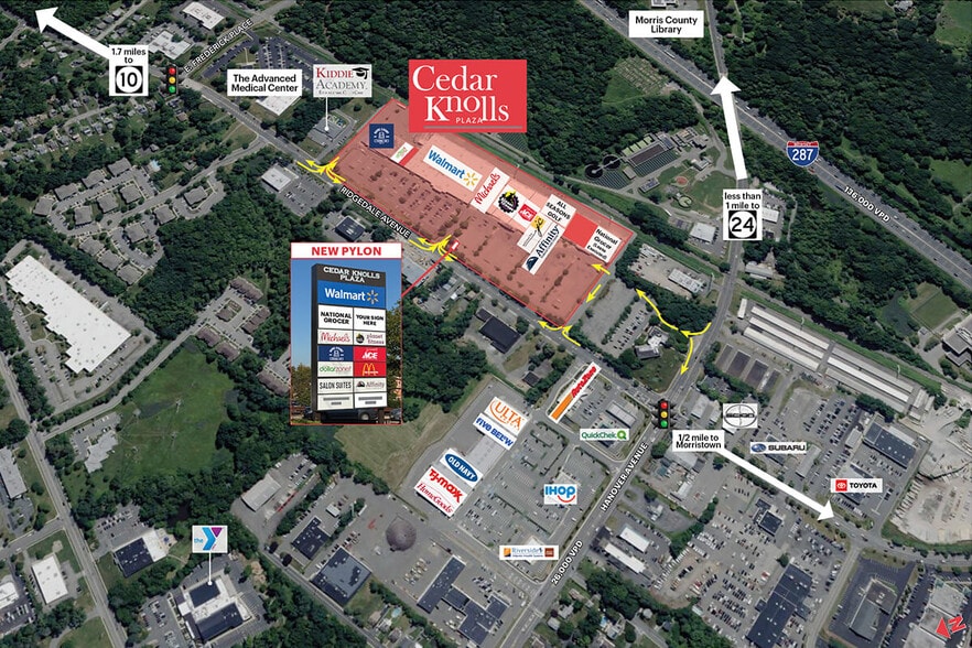 225-235 Ridgedale Ave, Cedar Knolls, NJ for lease - Building Photo - Image 3 of 8